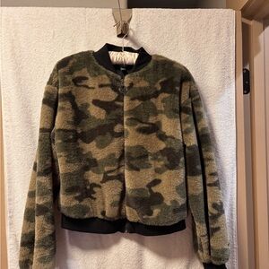 Camouflage Fleece Jacket